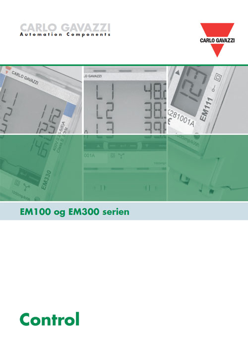 EM100 og EM300 serien energimålere