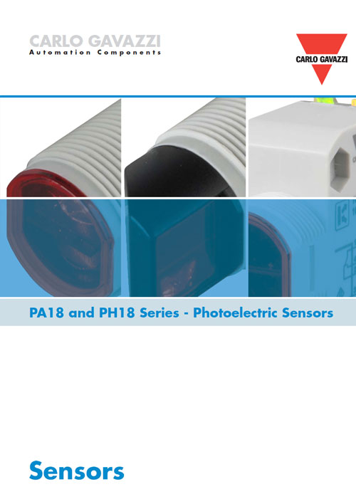 Fotoceller serie PA18 og PH18