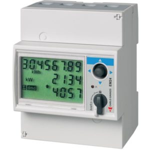 EM24-DIN Energimåler/forbruksmåler kWh fra Carlo Gavazzi