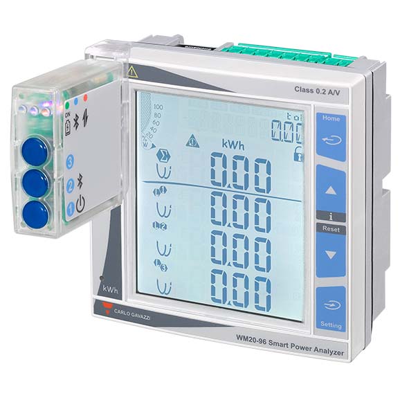 WM20 nettanalysator med Optoprog optisk adapter