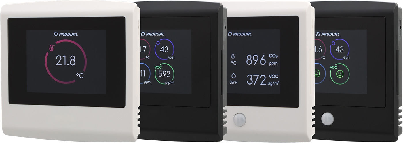 RTX_D-serien romtransmittere med grafisk touch-skjerm