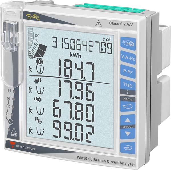 Nettanalysator WM50 fra Carlo Gavazzi