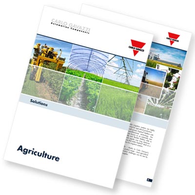 Brosjyre med løsninger for landbruksindustrien