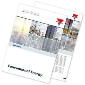 Brosjyre med løsninger for konvensjonell energi