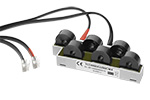 Enhet med 6 strømtransformatorer maks. 32A for EM280. Med 80cm kabel og plugg.